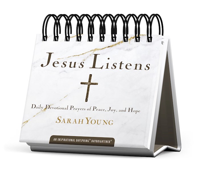 351598 Jesus Listens Calendar - Day Brightener