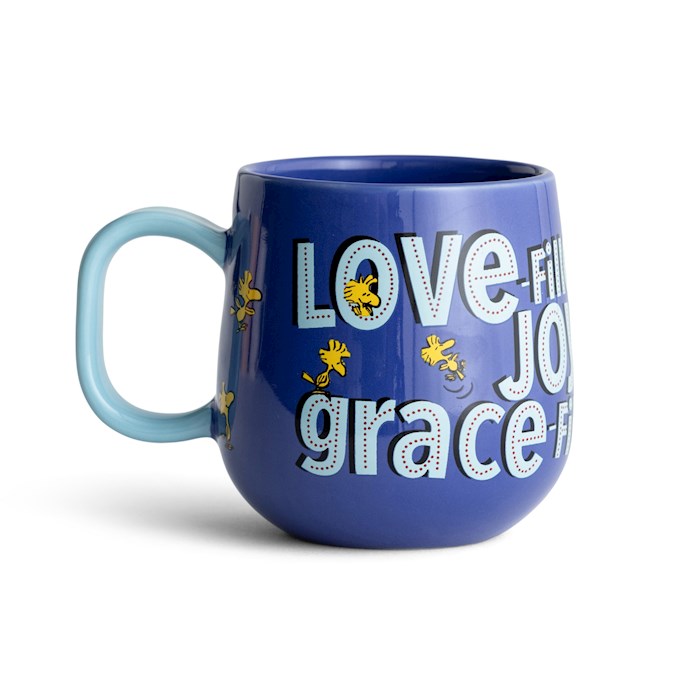 Picture of Dayspring Cards 351601 Mug - Peanuts - Love Joy Grace - 14 oz