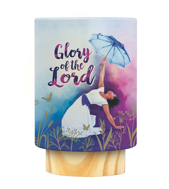 342450 LED Glory of The Lord Candle - 36 x 26 in.