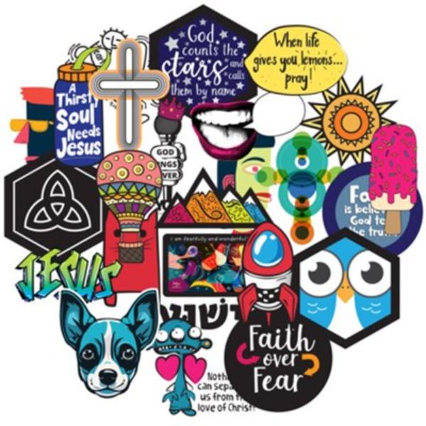 Group Publishing 359388 Jesus - Centered Sticker Pack