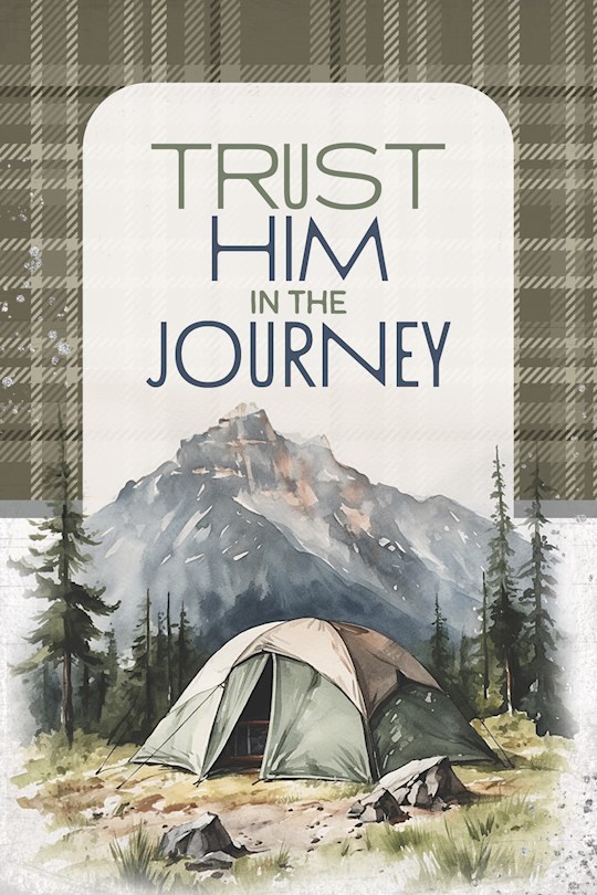 344826 Wall Plaque - Mini Blessings - Trust Him In The Journey - 4 x 6 in.