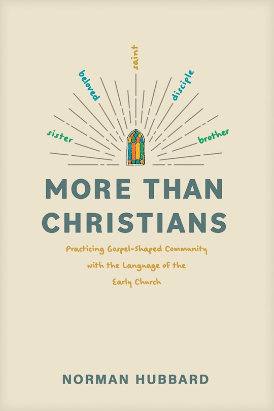 371340 More Than Christians Book