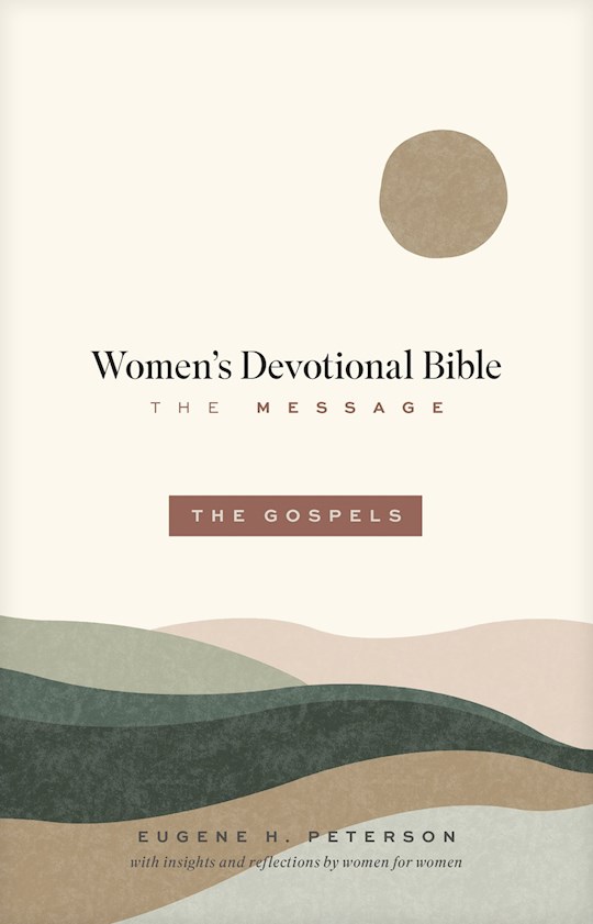 371369 The Message Womens Devotional Bible- The Gospels - Softcover