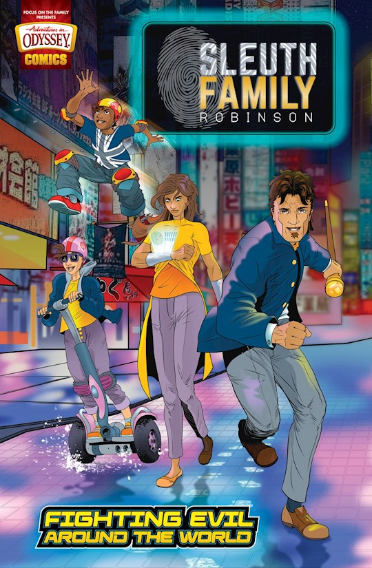 371360 Sleuth Family Robinson Fighting Evil Around The World AIO Book