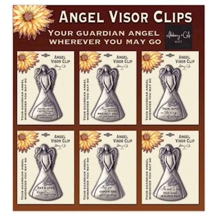 374846 Display - Angel Visor Clips - Pack of 18