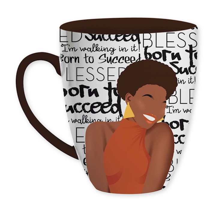 Picture of African American Expressions 342461 Mug - Blessed - 15 oz