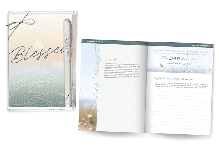Christ To All 356185 Gift Set - Be Blessed KJV Devotional Book & Pen