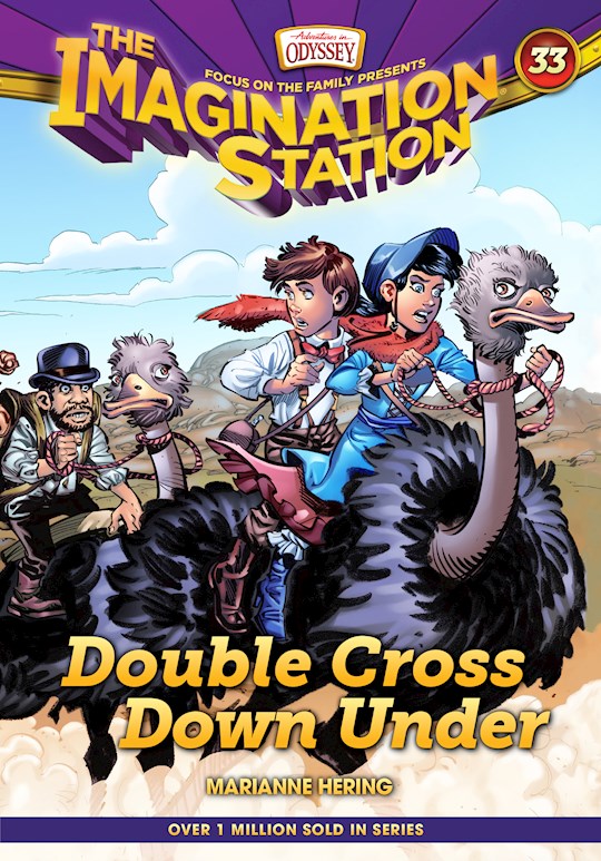 373731 Double Cross Down Under - Adventures In Odyssey The Imagination Station No.33 - Hardcover