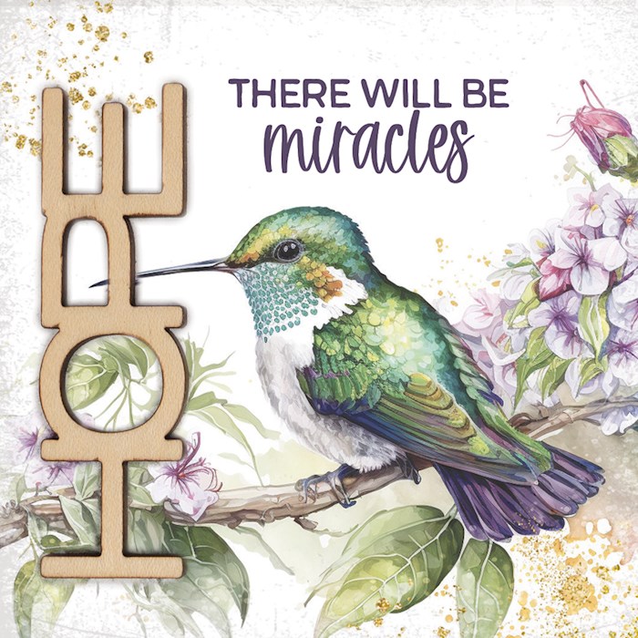 344794 Magnet - Crafted Remindables - Hope - There Will Be - 3.5 in.
