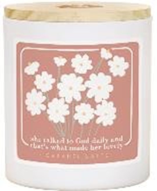359400 Candle - Talked To God Daily - Caramel Latte Scent - 11 oz - 2 Wick
