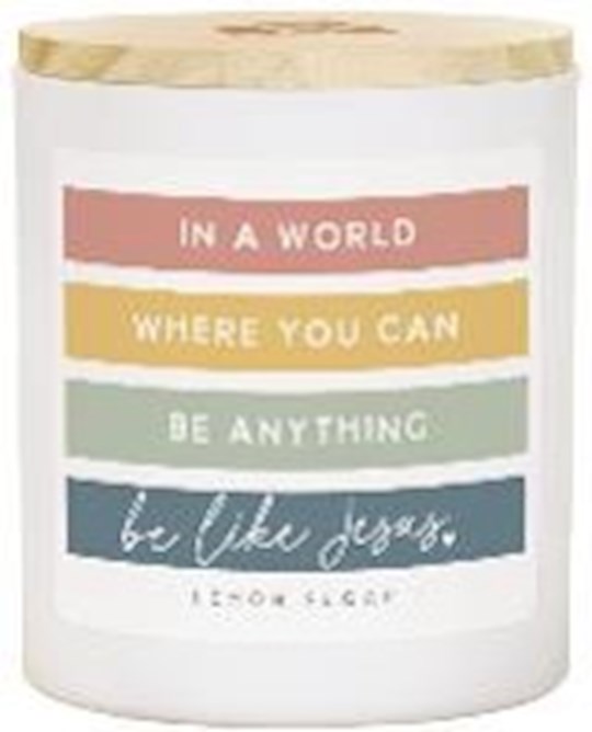 359404 Candle - Be Like Jesus - Lemon Sugar Scent - 11 oz - 2 Wick