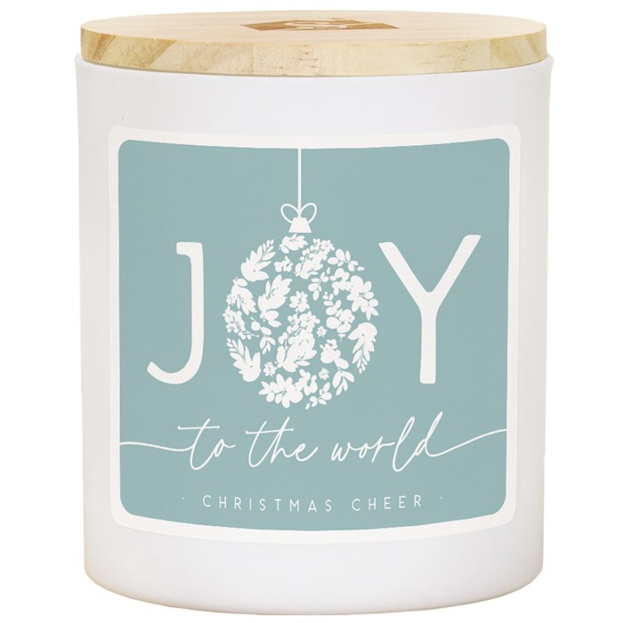 359687 Candle - Joy Ornament - Christmas Cheer Scent - 11 oz - 2 Wick