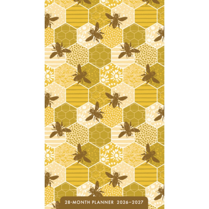 452246 2026 Bees 28 Month Planner