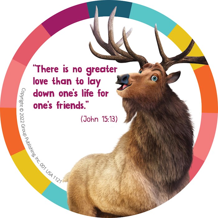 Group Publishing 264464 Simply Loved Bible Memory Sticker Pack Lawrence - Quarter 7