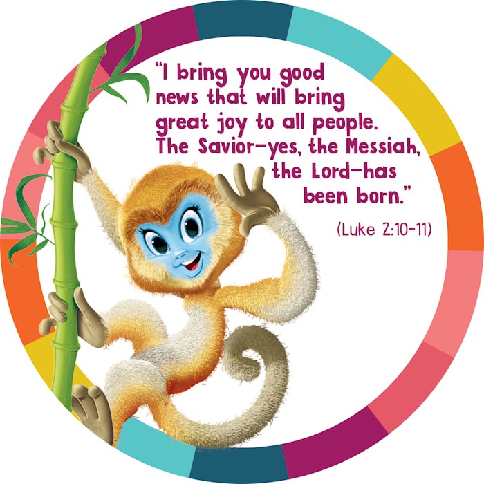 Group Publishing 264463 Simply Loved Bible Memory Sticker Pack Lulu - Quarter 7