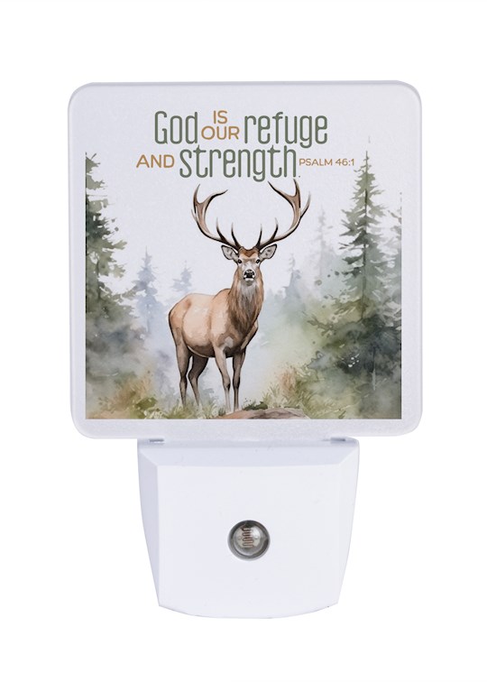 470305 Let Your Light Shine Nightlight - God Is Our Refuge