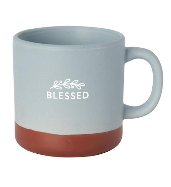 Picture of Dexsa 470341 Designer Mugs - Heartside - Blessed - The Lord Has Done - 14 oz