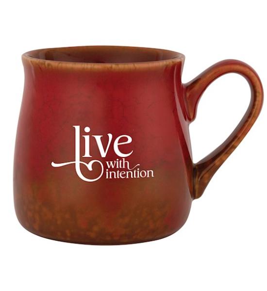 Picture of Dexsa 470349 Designer Mugs - Reactive - Live with Intention - 16 oz