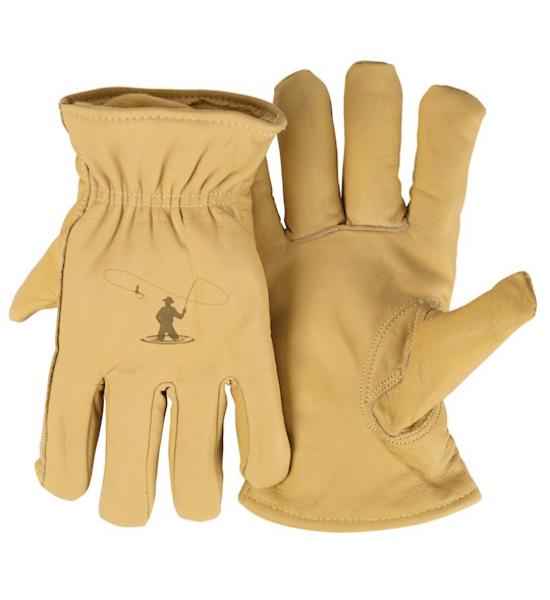 470424 3M Thinsulate Fly Fishing Gloves, Tan - Large