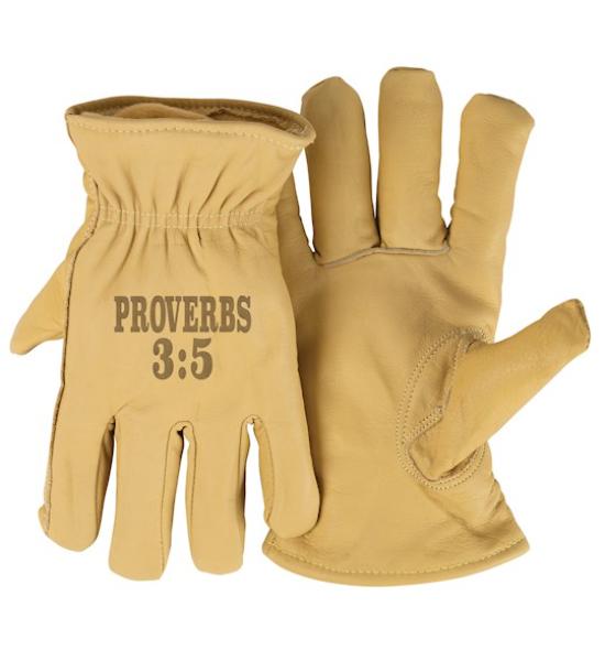 470448 3M Thinsulate Proverbs 3-5 Gloves, Tan - Extra Large