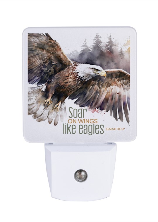 470469 Let Your Light Shine Nightlight - Soar On Wings Like Eagles