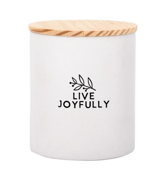 470336 Canister - Live Joyfully with Lid