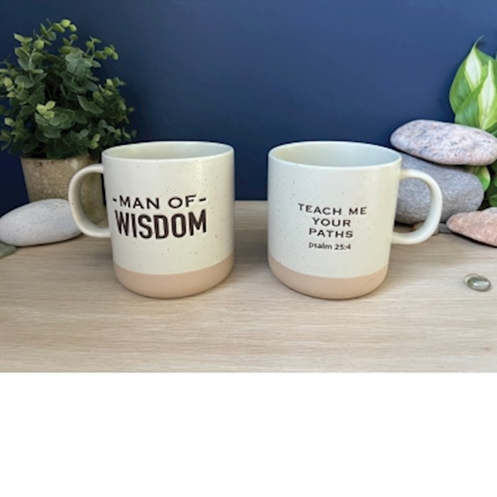 Picture of Abbey Plus CA Gift 479219 Mug - Man of Wisdom - Psalm 25-4 - 20 oz