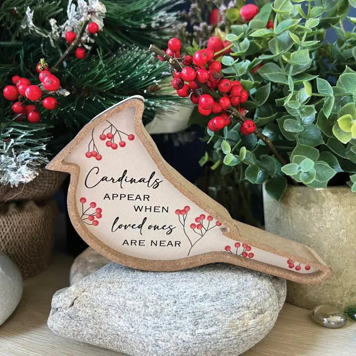 479229 Home Decor - Standing Cardinal - 3.5 x 6 in.
