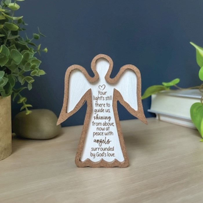 479248 Home Decor - Standing Angel - 5 x 4 x 1 in.