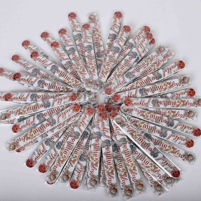 479282 Fingernail File - Thankful Grateful Blessed - Pack of 72