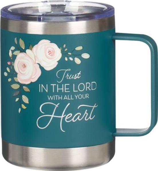 Picture of Abbey Plus CA Gift 479215 Mug - Scripture - A Friend Loves At All Times - Proverbs 17-17 - 18 oz