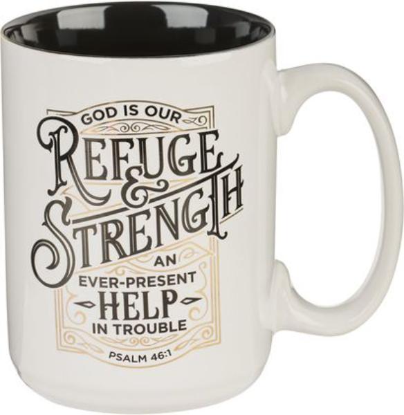 Picture of Abbey Plus CA Gift 479218 Mug - Scripture - I Am Blessed with Strength & Peace - Psalm 29-11 - 18 oz