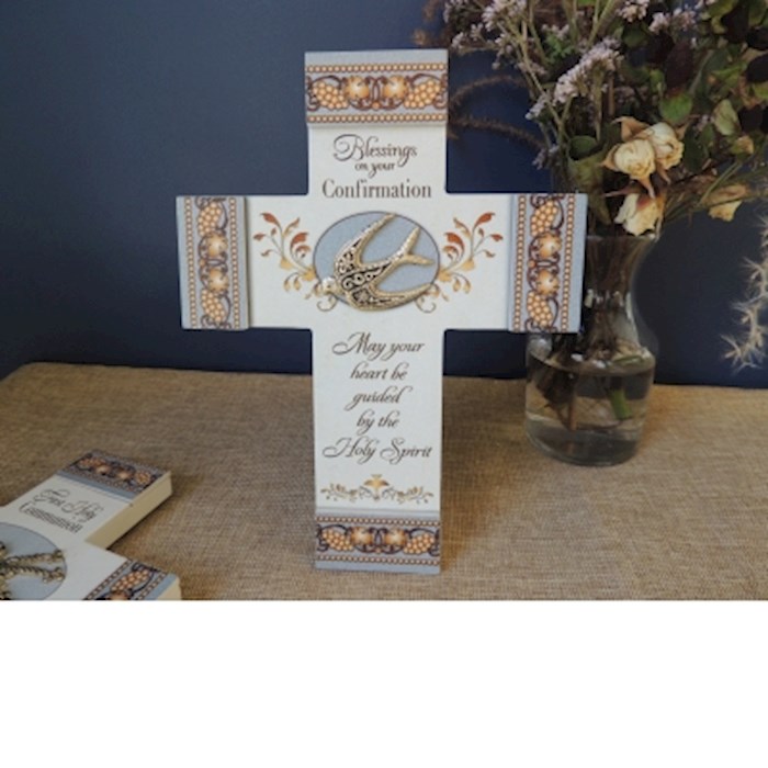 479243 Wall Cross - Confirmation - 8 x 6 in.