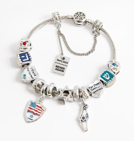 479287 Bracelet - October 7th Commemorative with Charms - No.9825