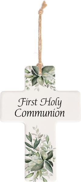 479316 Cross Ornament - First Holy Communion - 5.5 x 4 in.