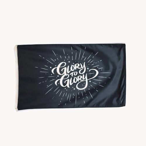 479487 Glory To Glory Flag - 5 x 3 ft.