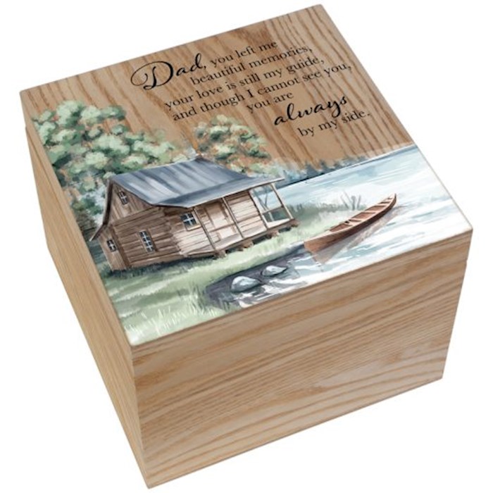 479557 Memory Box - Dad Memories - 8 x 6 x 8 in. - No.27366