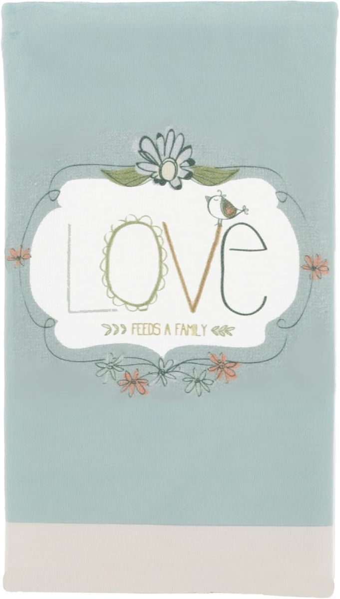 Picture of Pavilion 470915 Tea Towel - Love Feeds A Family - 23.5 x 18 in. - 100 Percentage Cotton - No.54310
