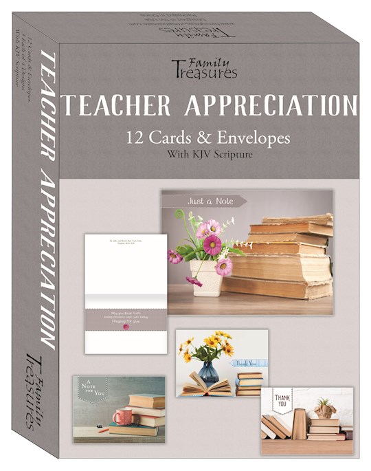 479708 Boxed Card for Teacher Appreciation - Box of 12