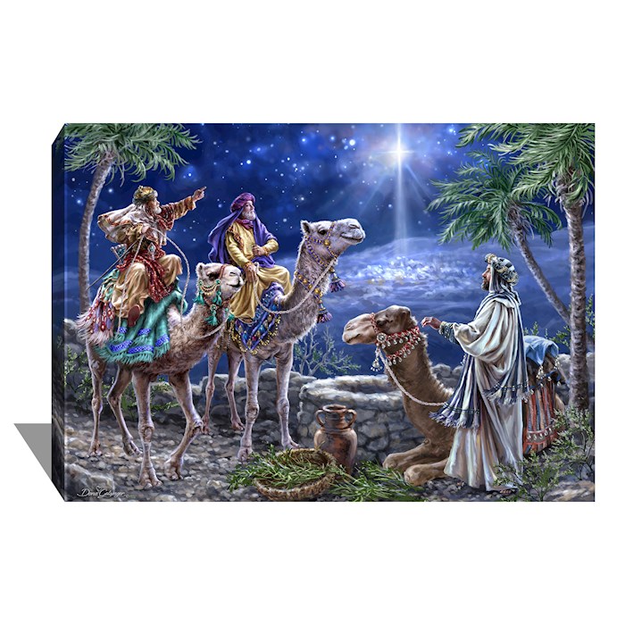 Glow Decor 479954 The Magi Frameless Canvas - 10 x 14 in. - No.C1810