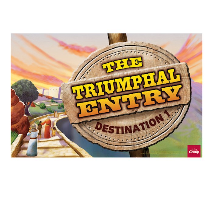 Group Publishing 454204 Road To Resurrection Destinations Poster - Set of 9 Different Posters