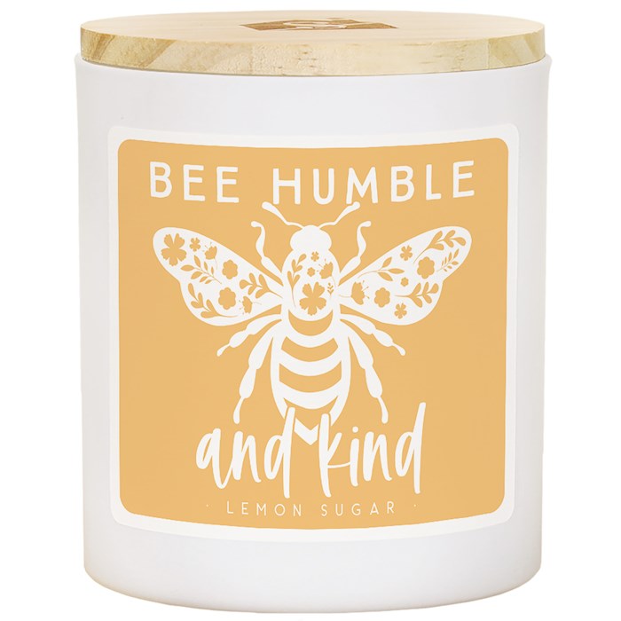 46298X Candle - Bee Humble - Lemon Sugar Scent - 11 oz - 2 Wick