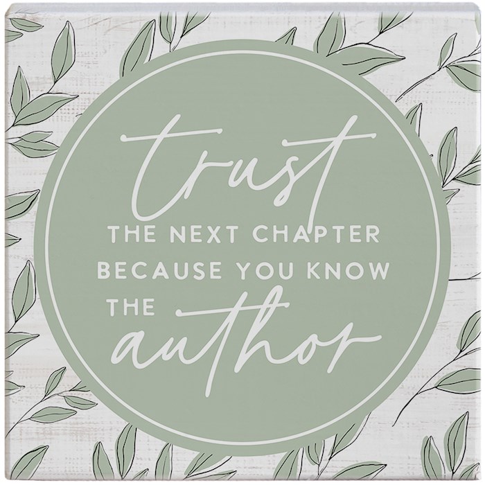 462992 A Block Trust The Author Gift - 5.25 x 5.25 in.