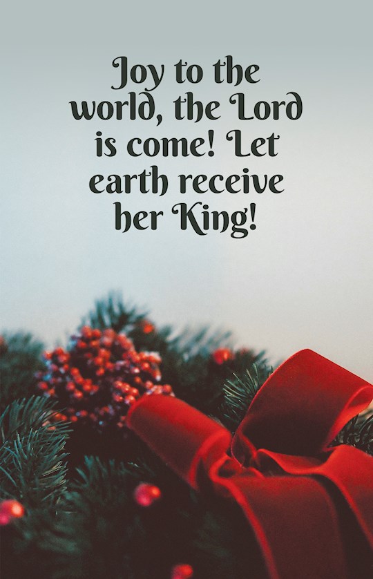 368044 Bulletin - Joy To The World - Pack of 100