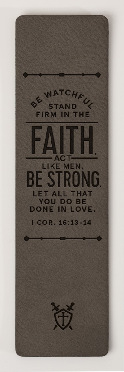 470294 Be Watchful Stand Firm Bookmark