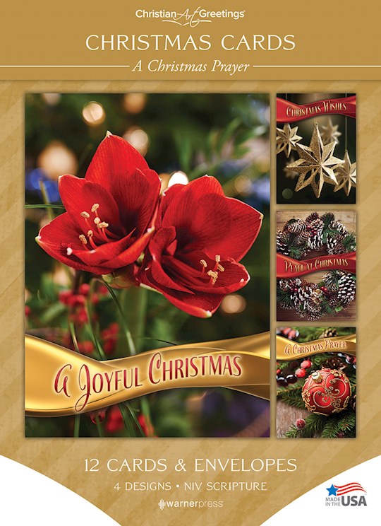 463573 Boxed Card - A Christmas Prayer Assorted - NIV - Box of 12