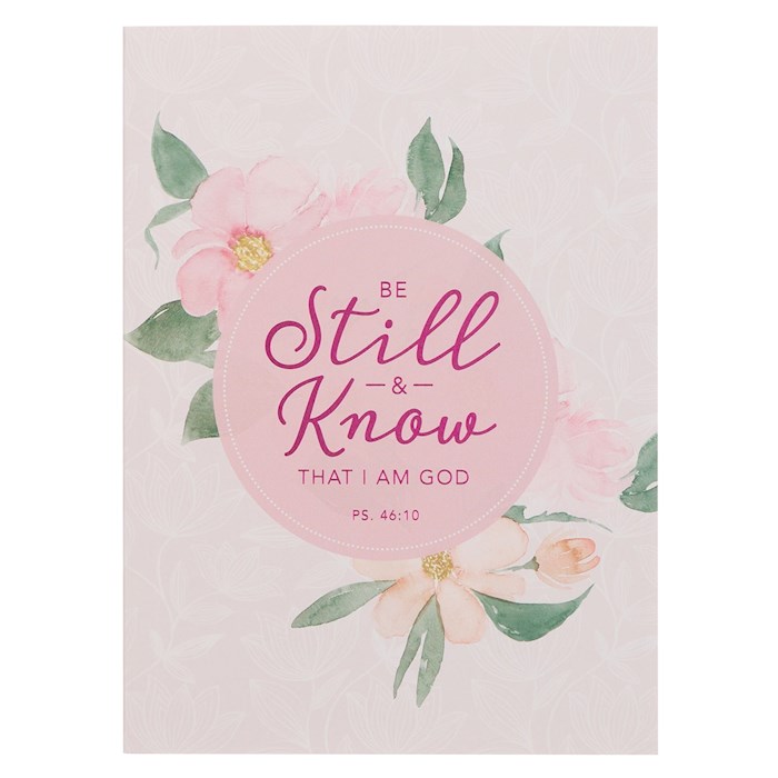 47220X Notebook - Medium - Be Still & Know
