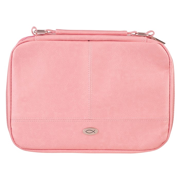 472220 Organizer Bible Cover, Pink - Medium