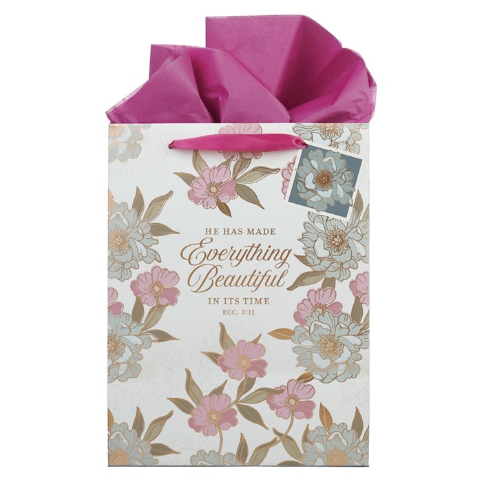 472247 Gift Bag - Large - Everything Beautiful Bloom