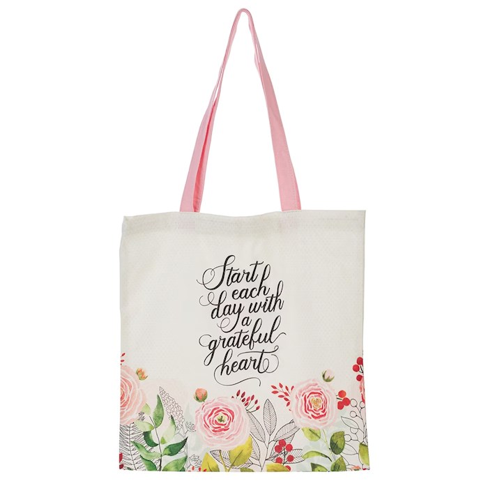 472258 Canvas Tote Bag - A Grateful Heart